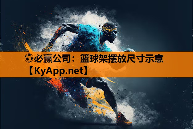 篮球架摆放尺寸示意